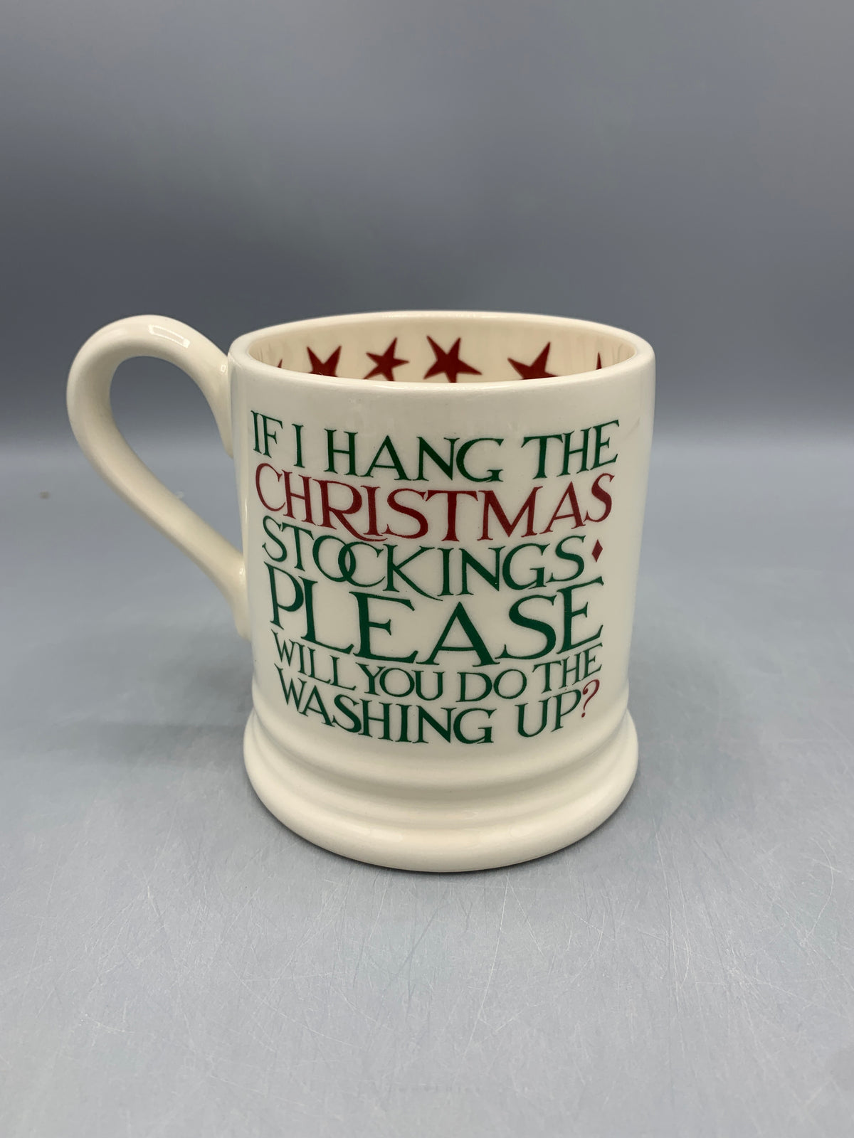 1/2 Pint Mug Christmas Toast Father Christmas B Keus