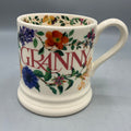 1/2 Pint Mug Garden Flowers Granny