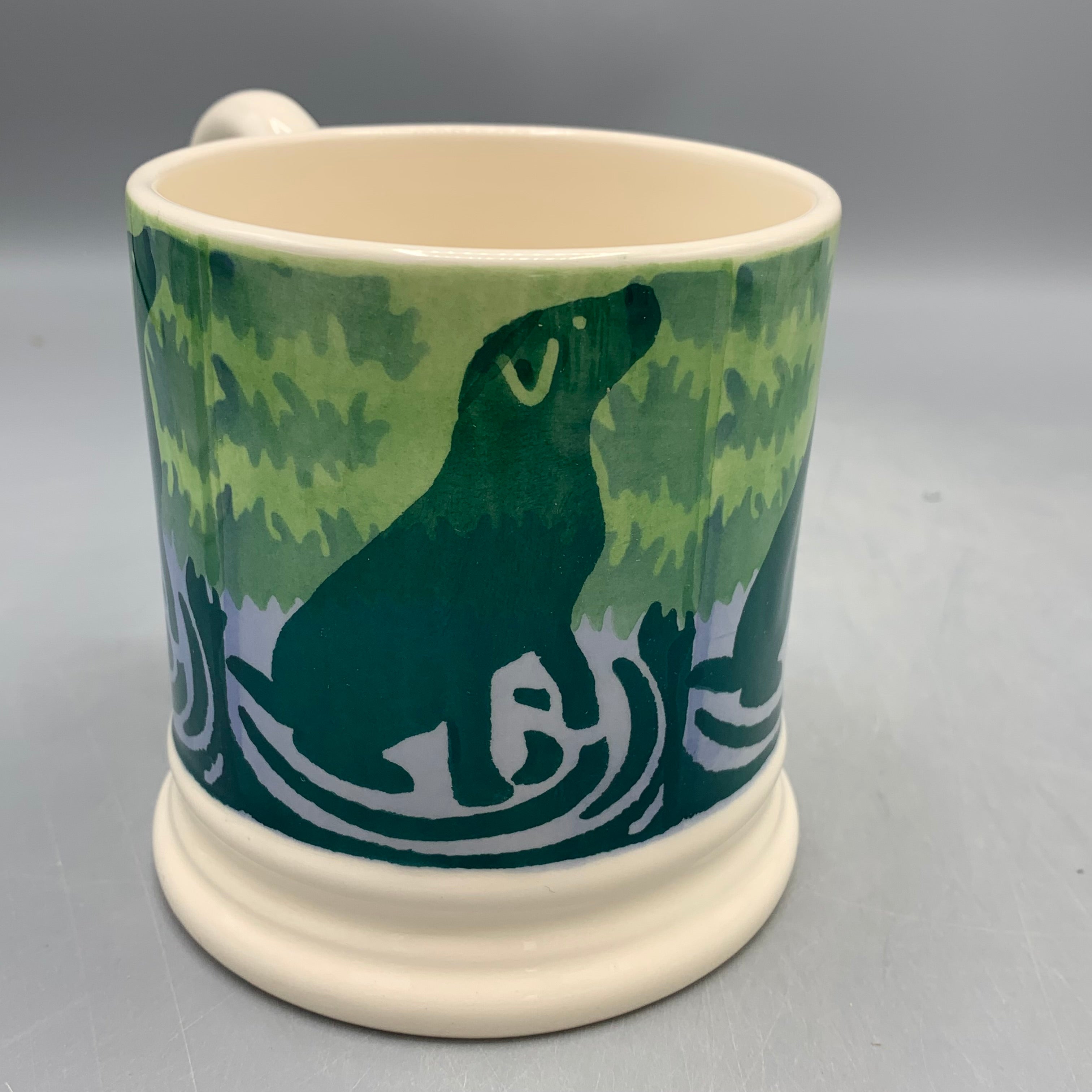 1/2 pint mug Rainy Dog Walks