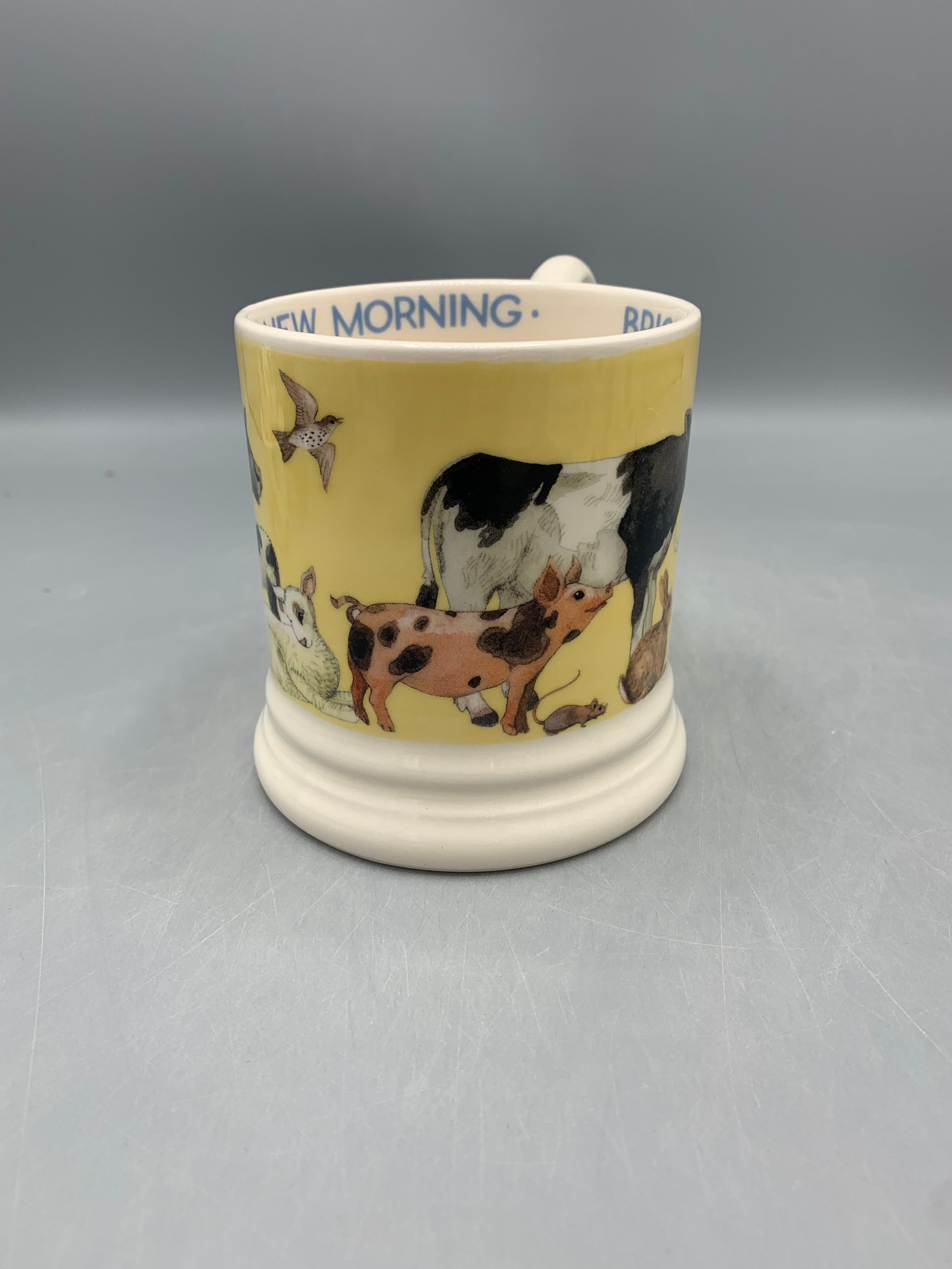 1/2 Pint Mug Bright New Morning
