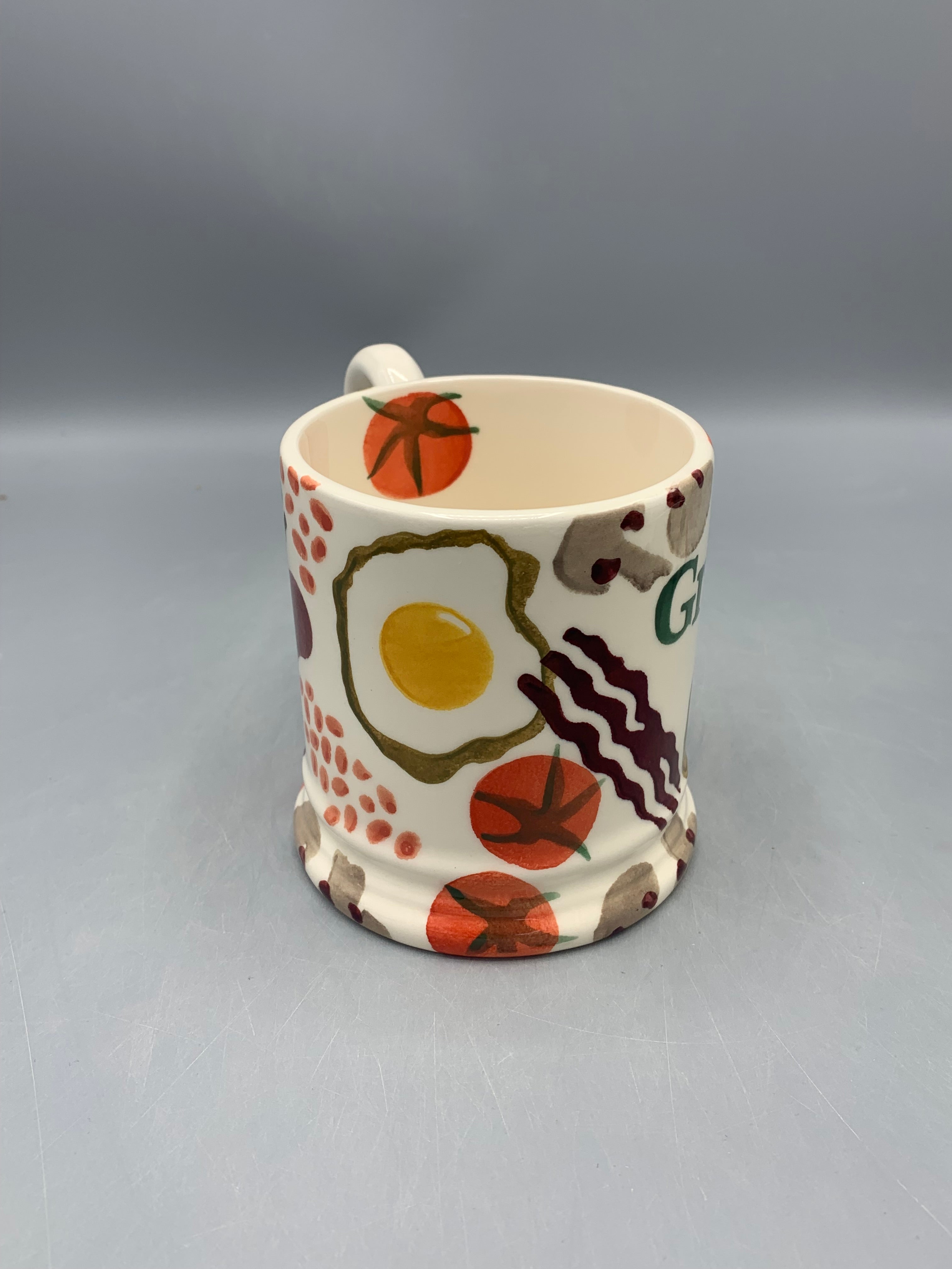 1/2 Pint Mug Breakfast Grandpa