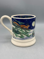 1/2 Pint Mug Midnight Squirrel