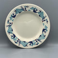 10 1/2 Inch Plate Swallows in the Clouds