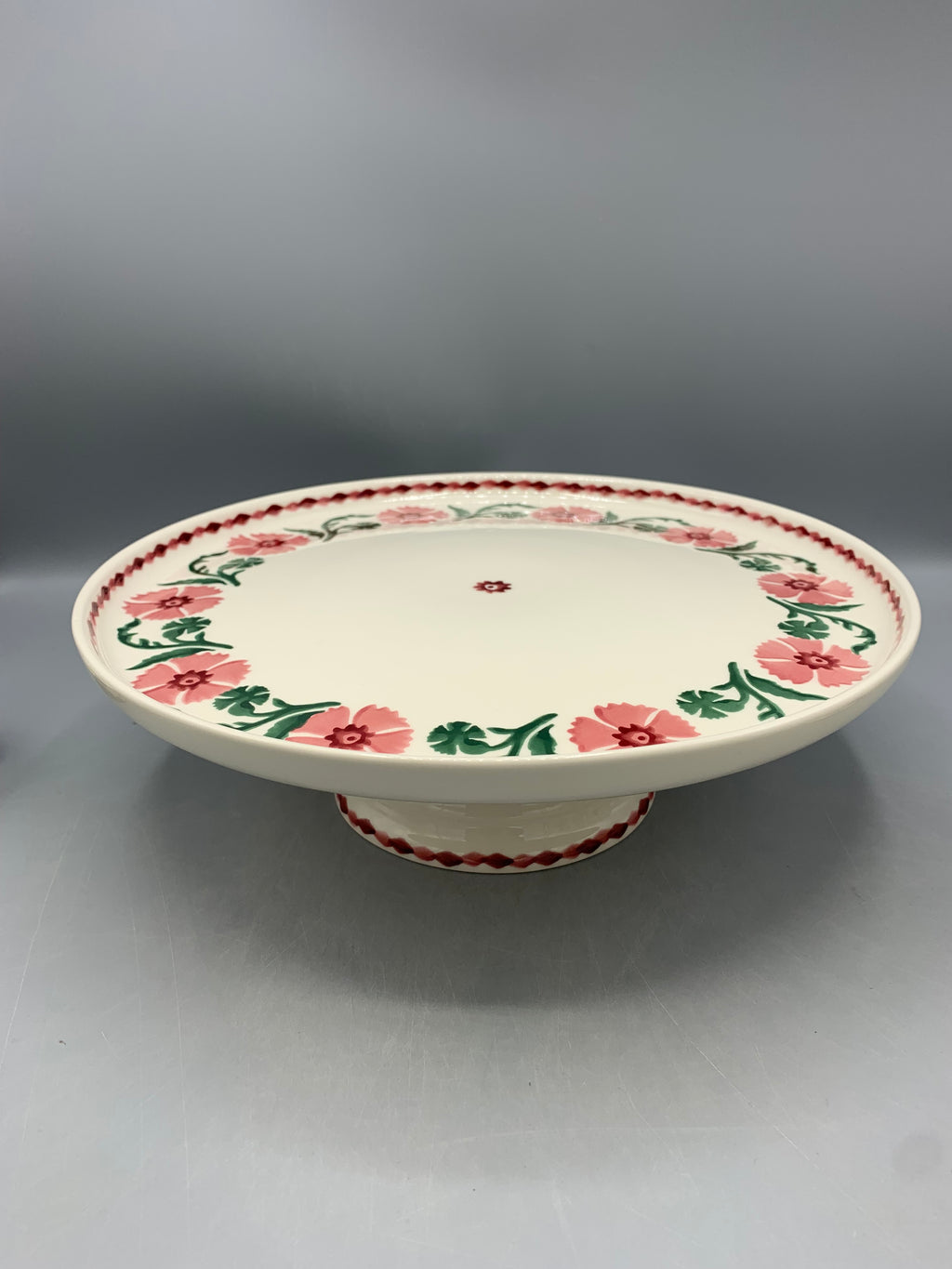 Large Cake Stand Pink Carnation B-Keus