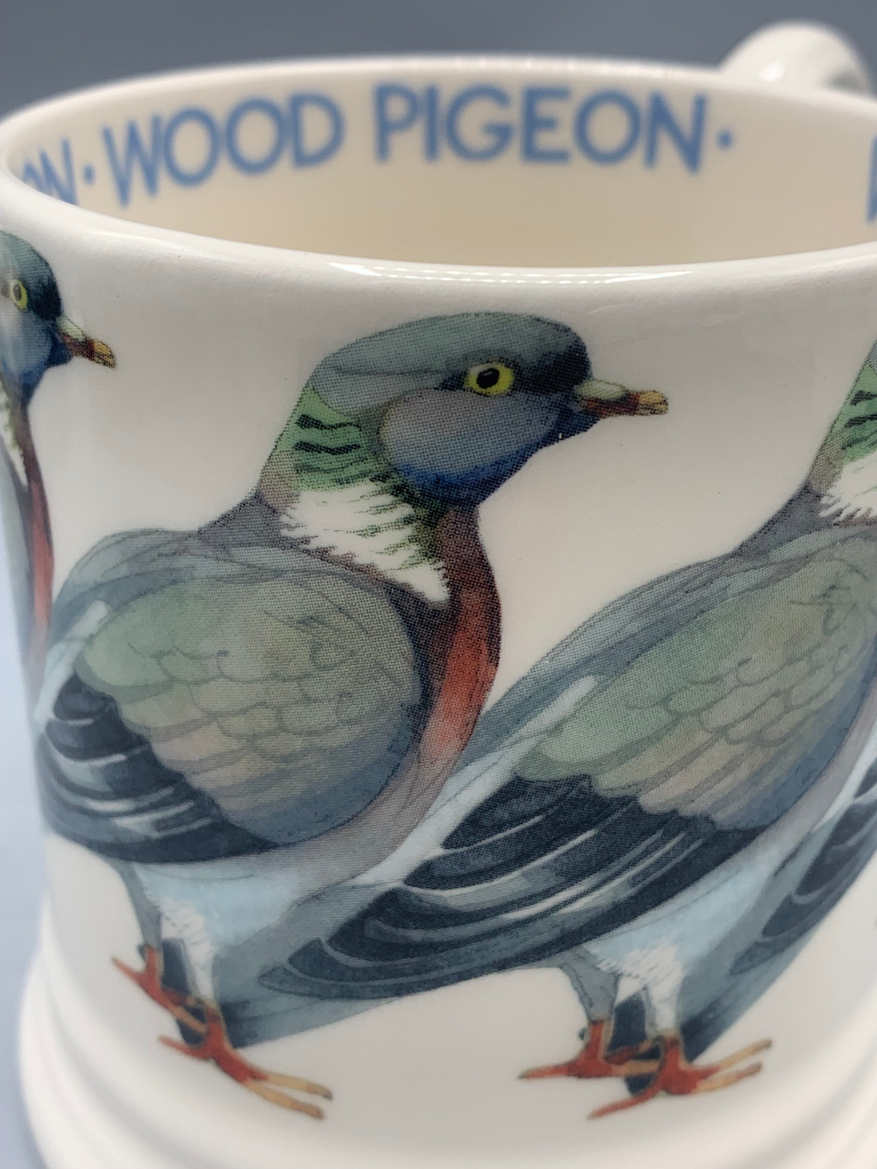 1/2 Pint Mug Wood Pigeon