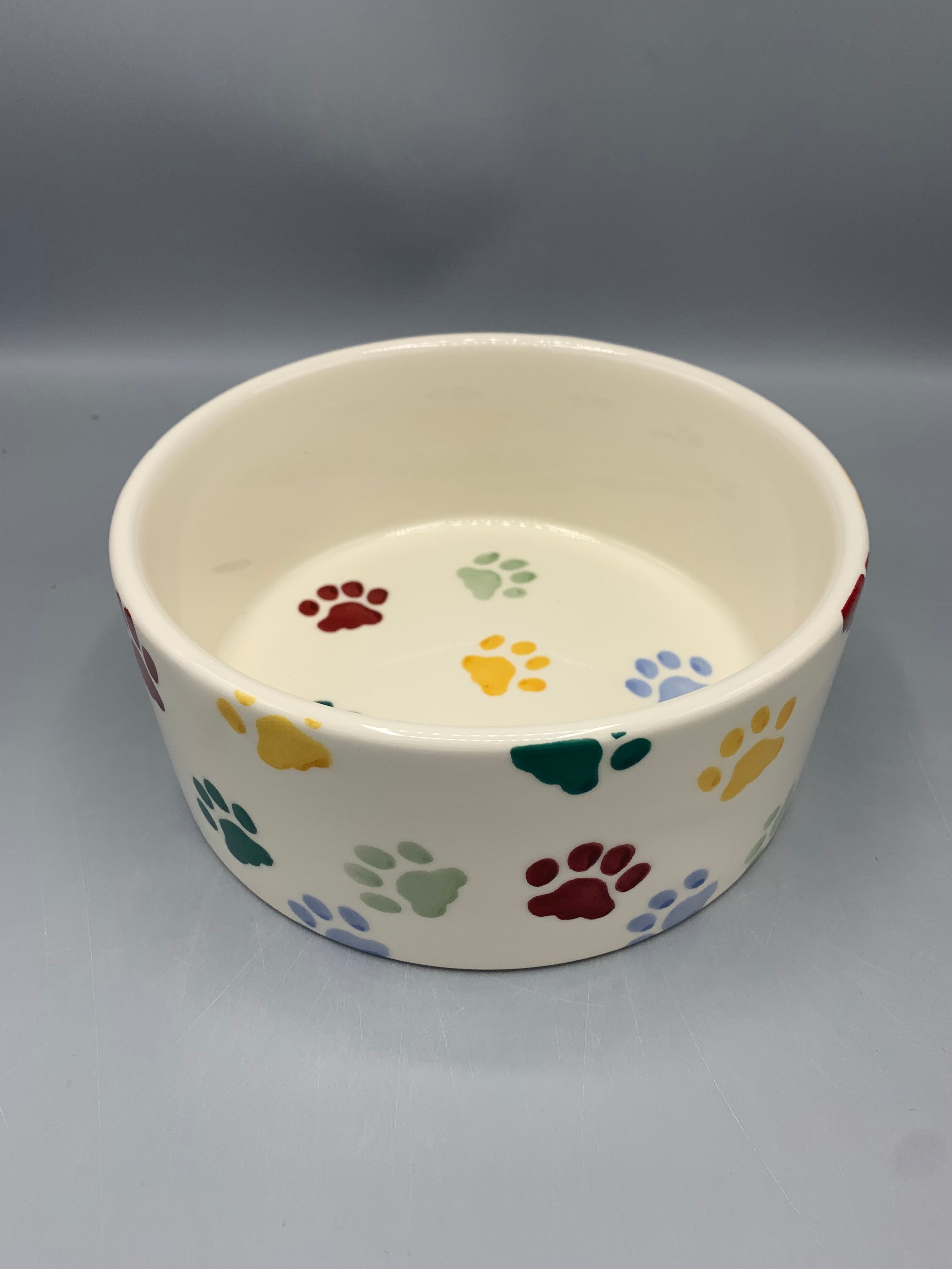 Large Pet Bowl Polka Paws