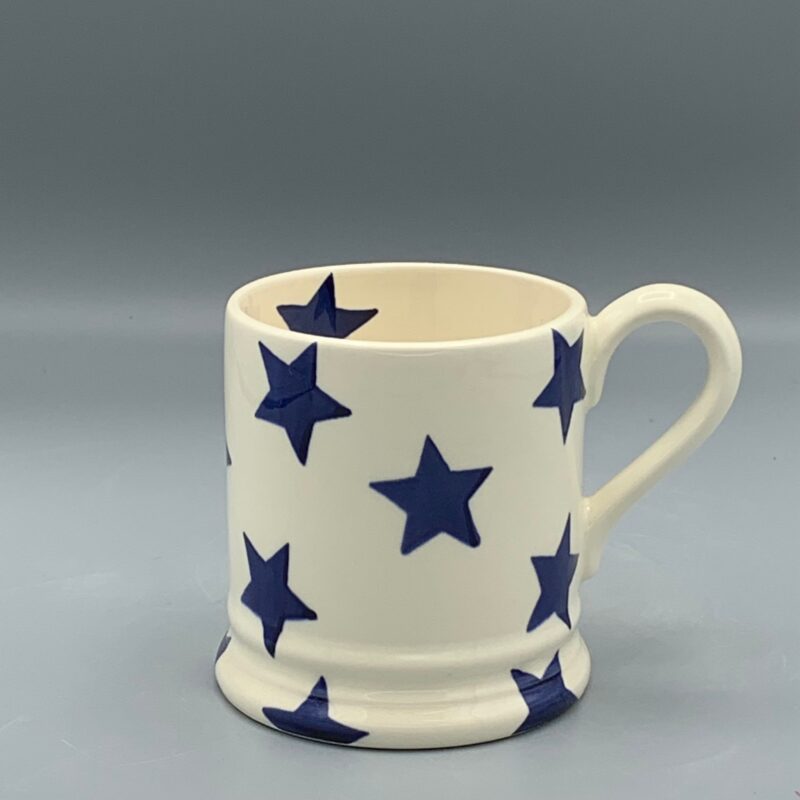 1/2 Pint Mug Blue Star
