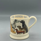 1/2 Pint Mug Dogs All Over