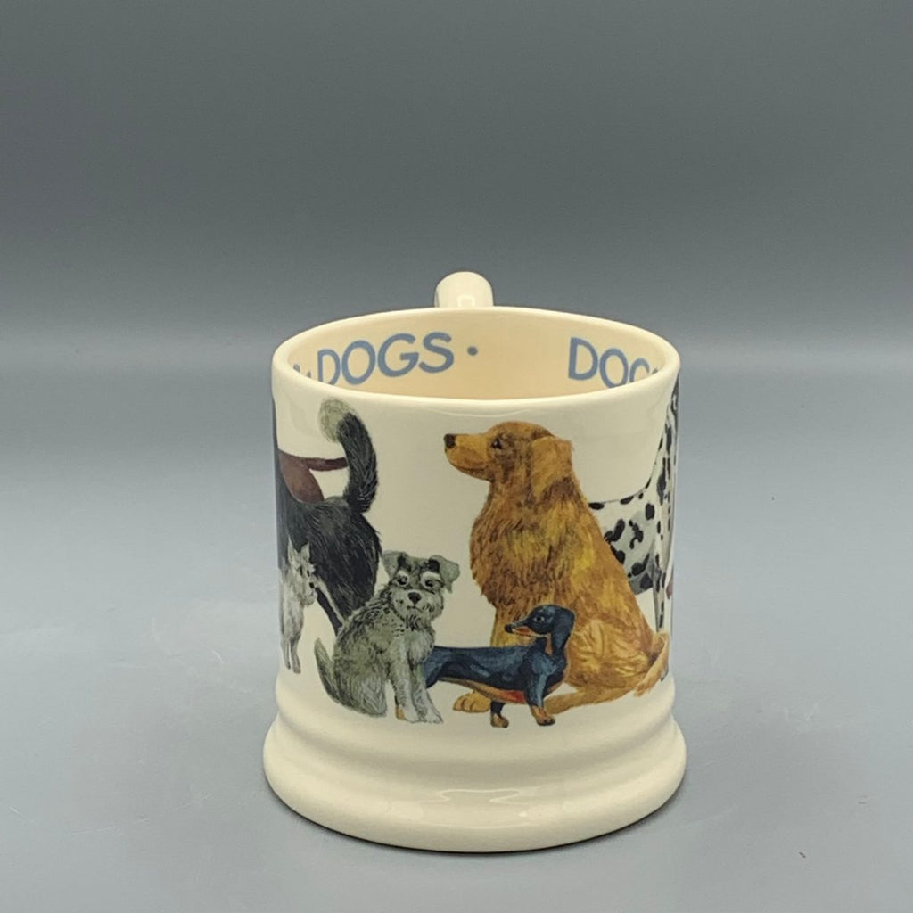 1/2 Pint Mug Dogs All Over