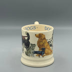 1/2 Pint Mug Dogs All Over