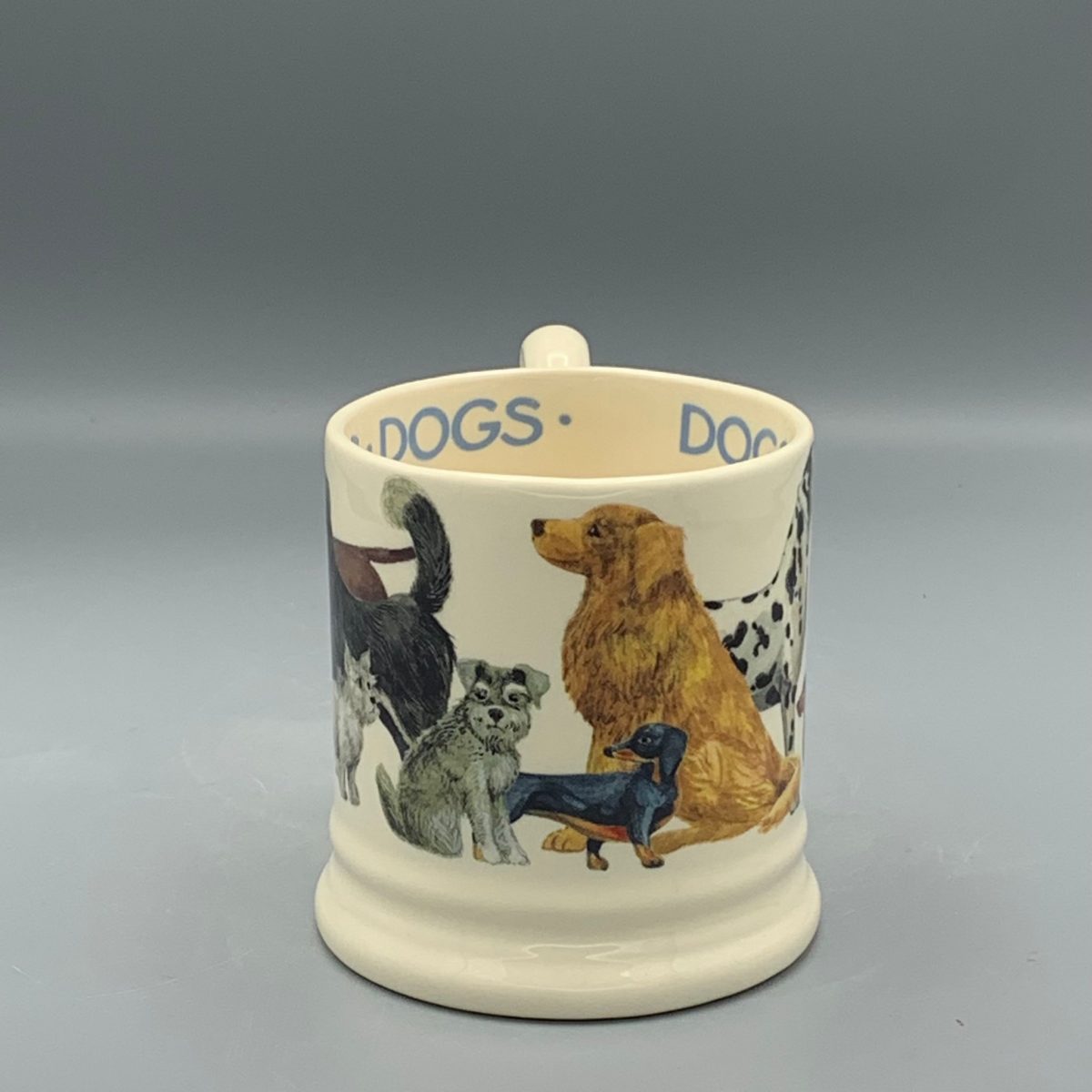 1/2 Pint Mug Dogs All Over