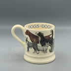 1/2 Pint Mug Dogs All Over