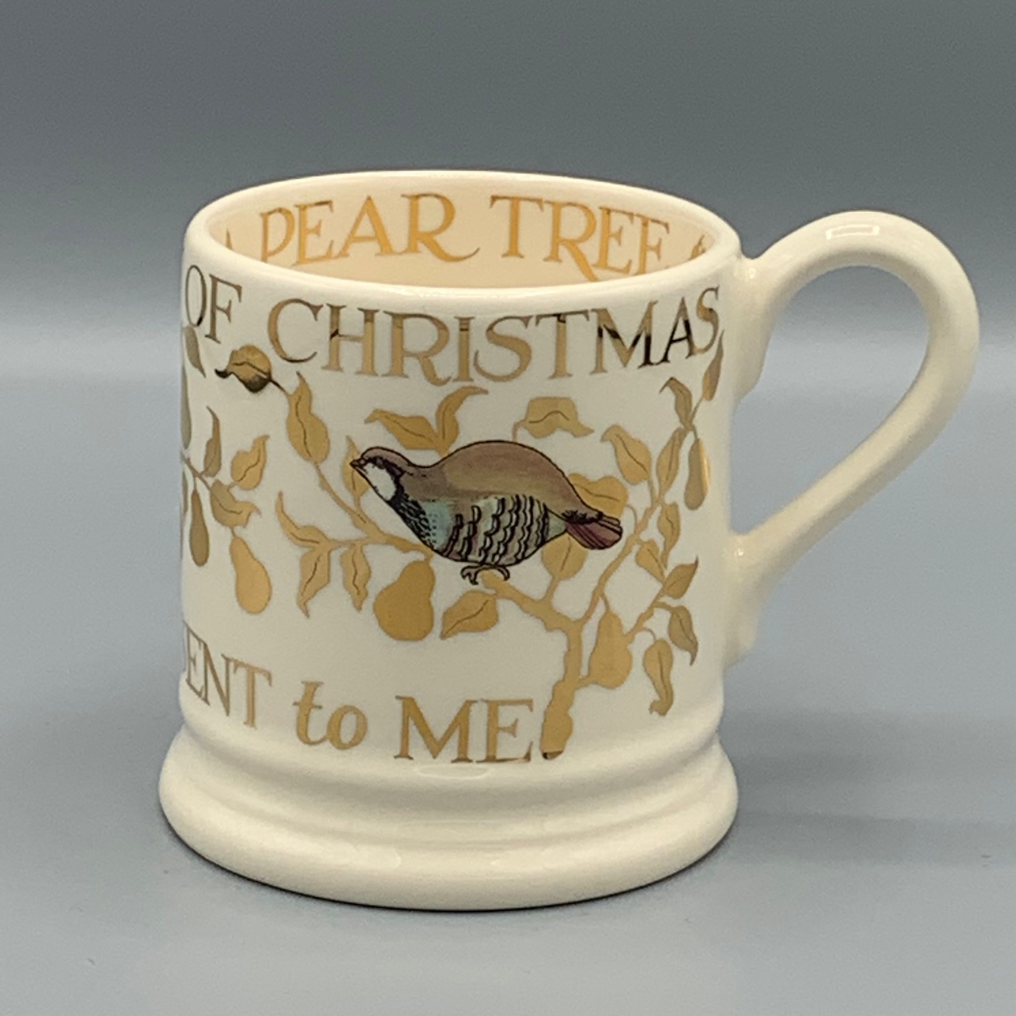 1/2 Pint Mug Partridge In A Pear Tree