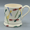 1/2 Pint Mug Polka Knives & Forks