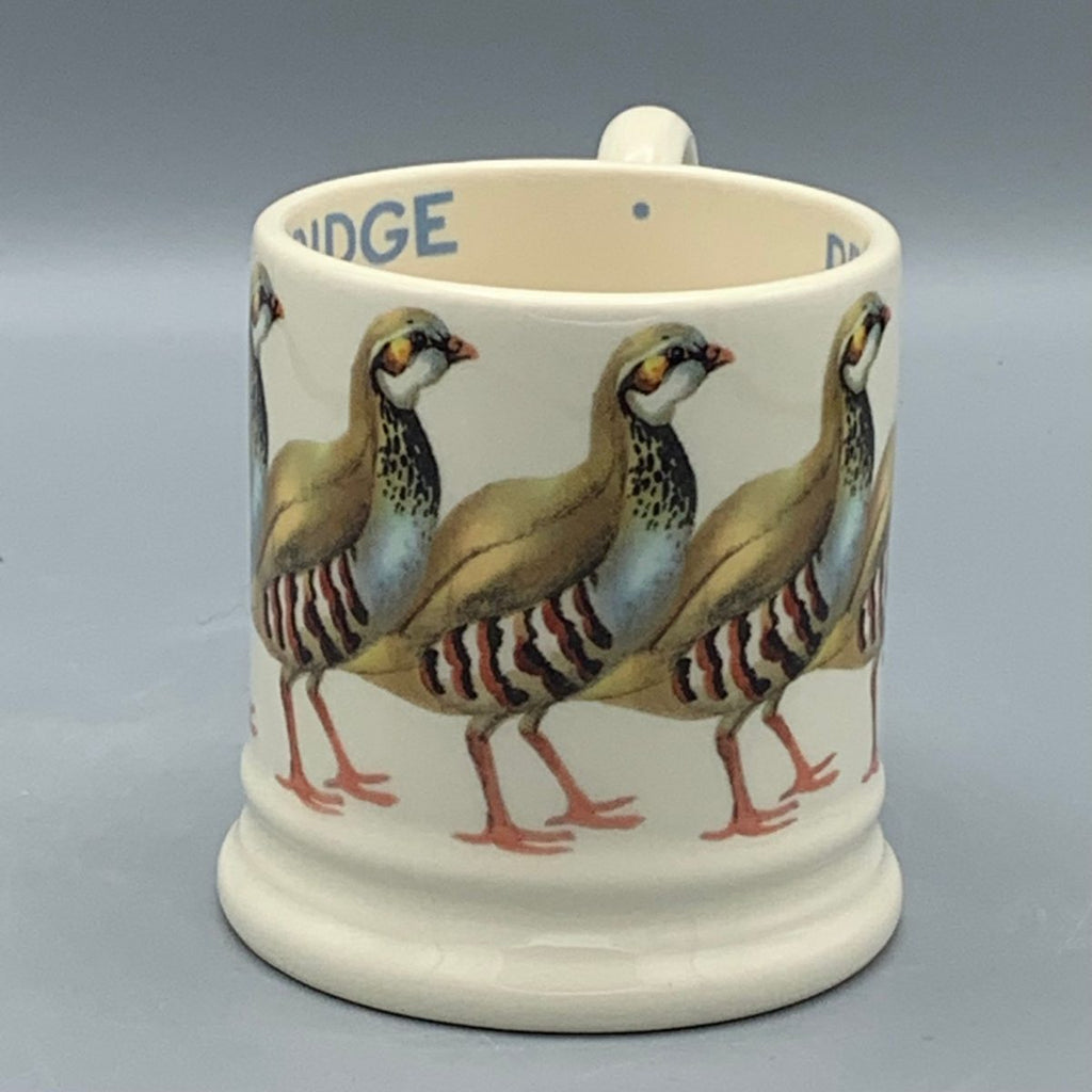 1/2 Pint Mug Red Legged Partridge
