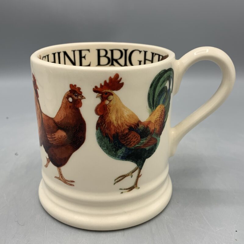 1/2 Pint Mug Rise &amp; Shine Bright