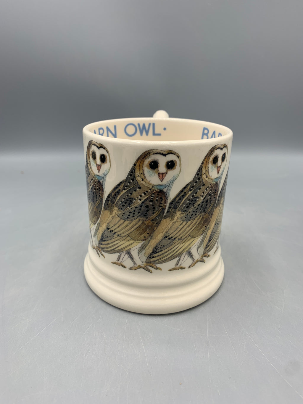 1/2 Pint Mug Barn Owl B Keus
