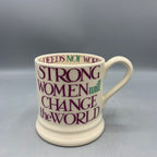 1/2 pint mug Purple Toast Change Our World