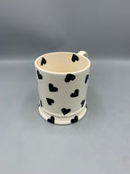 1 Pint Mug Black Hearts