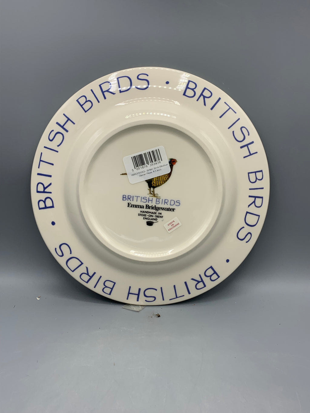8 1/2 Inch Plate British Birds
