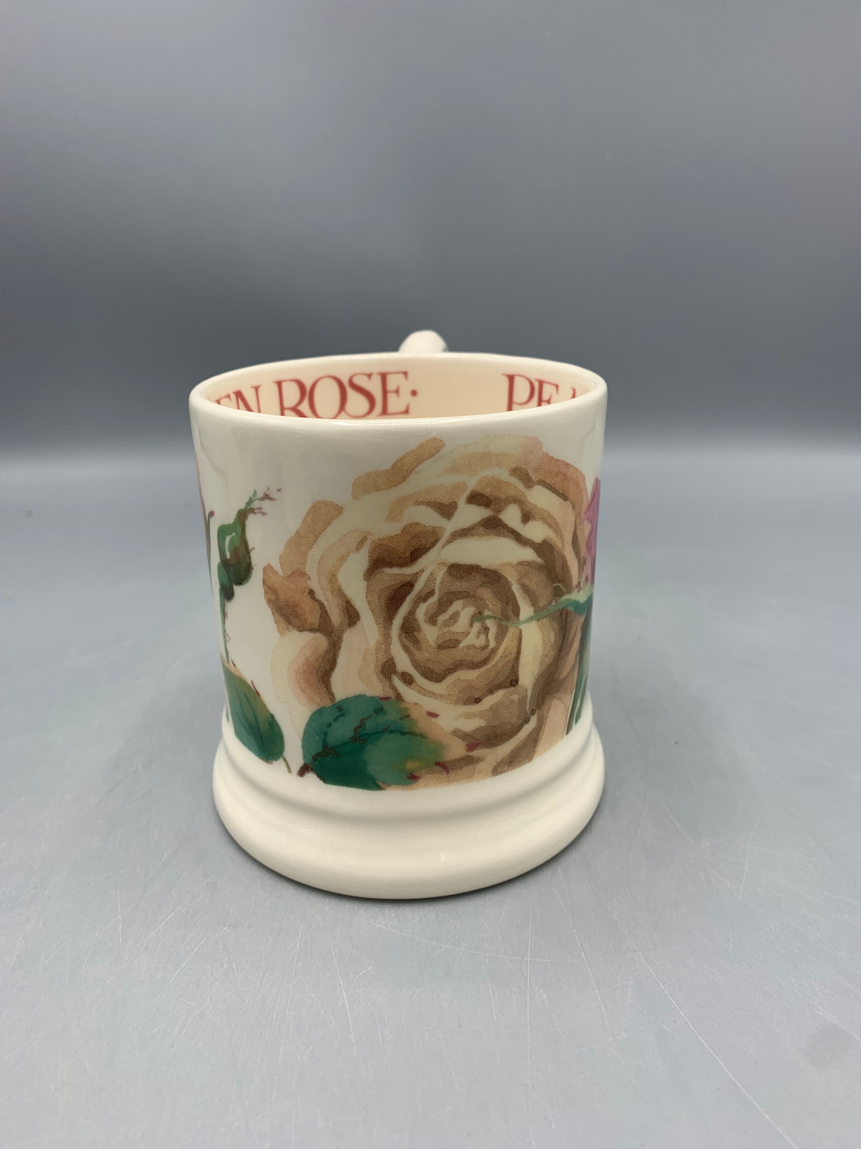 1/2 Pint Mug Peachy Pink