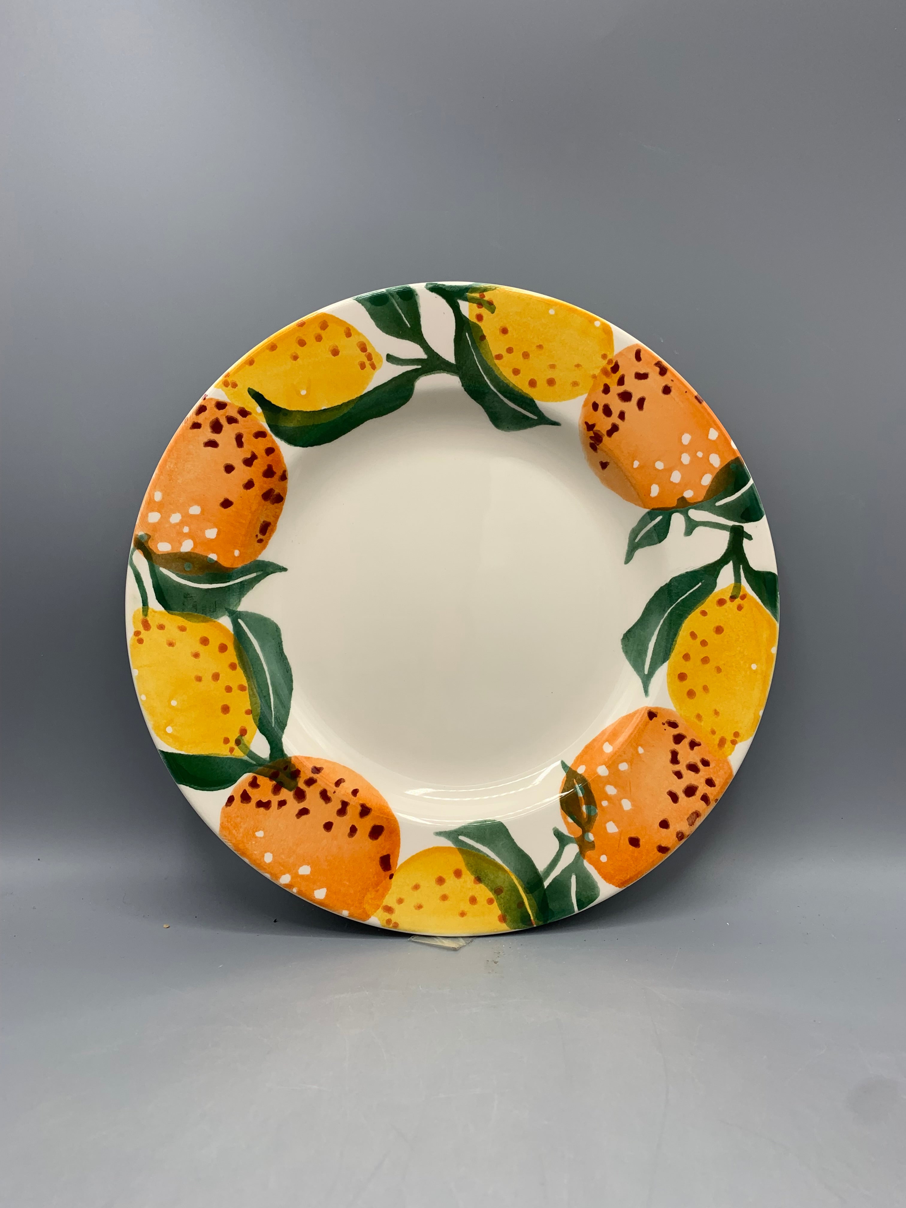 8 1/2 Inch Plate Oranges & Lemons