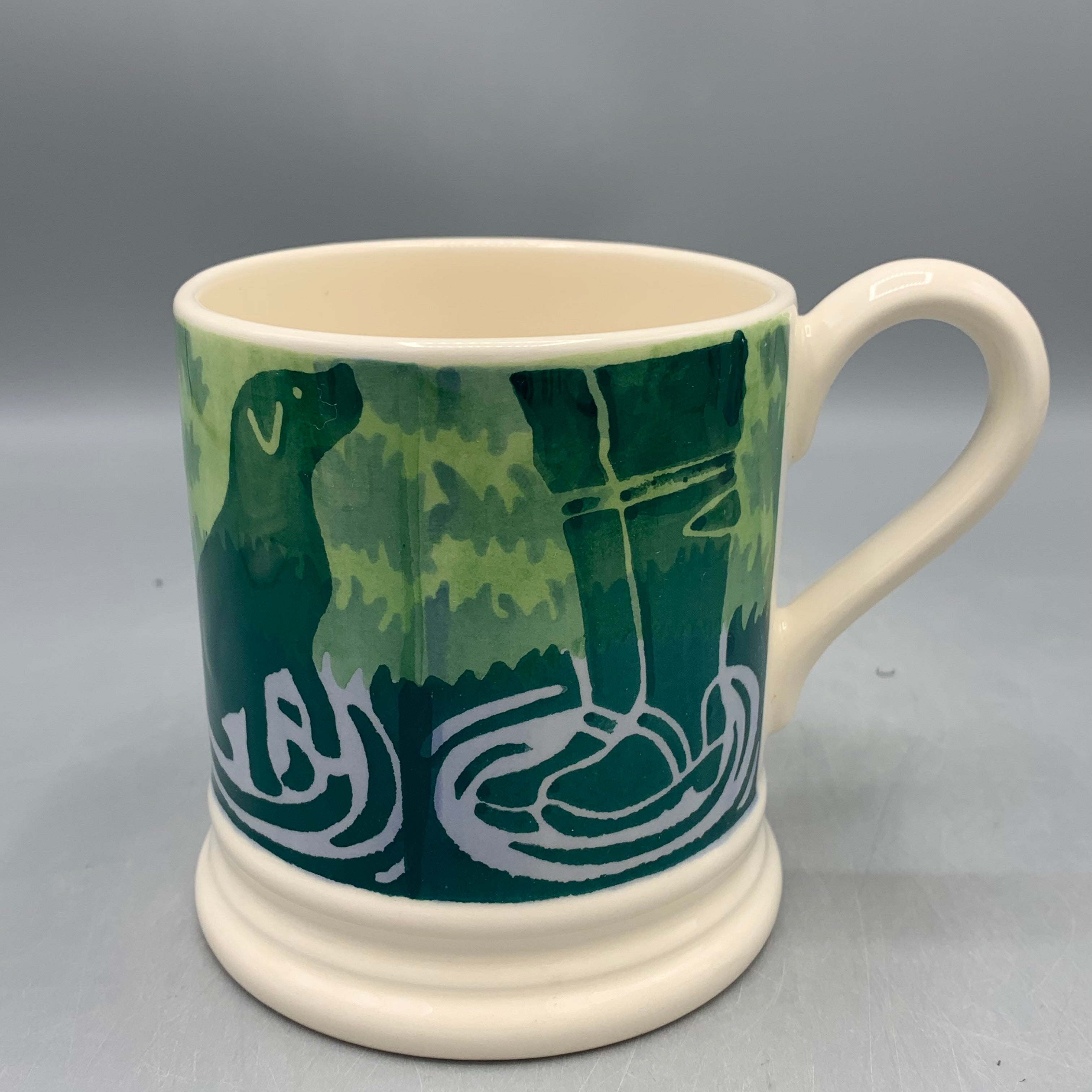 1/2 pint mug Rainy Dog Walks