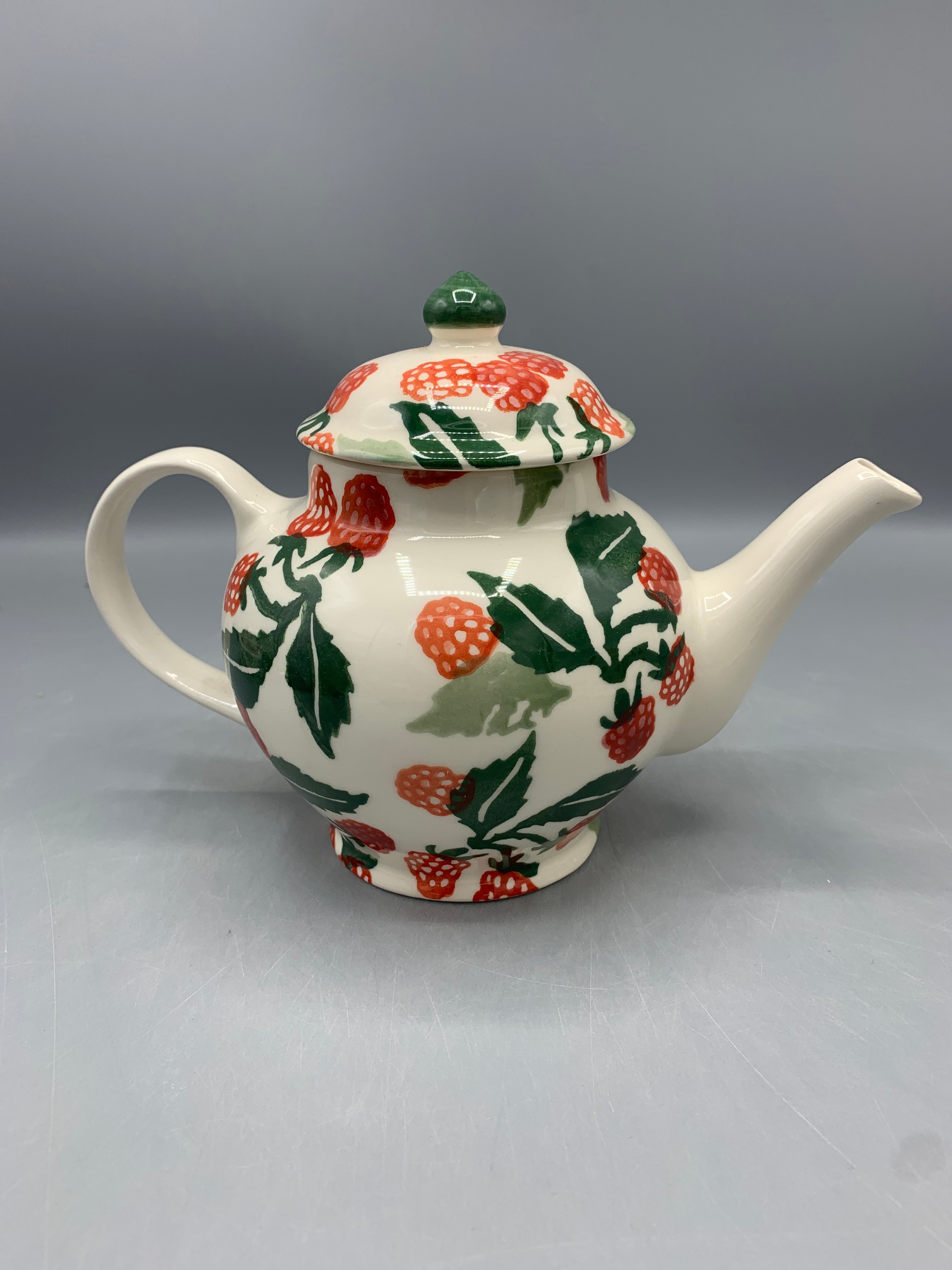 2 Mug Teapot Raspberries B Keus