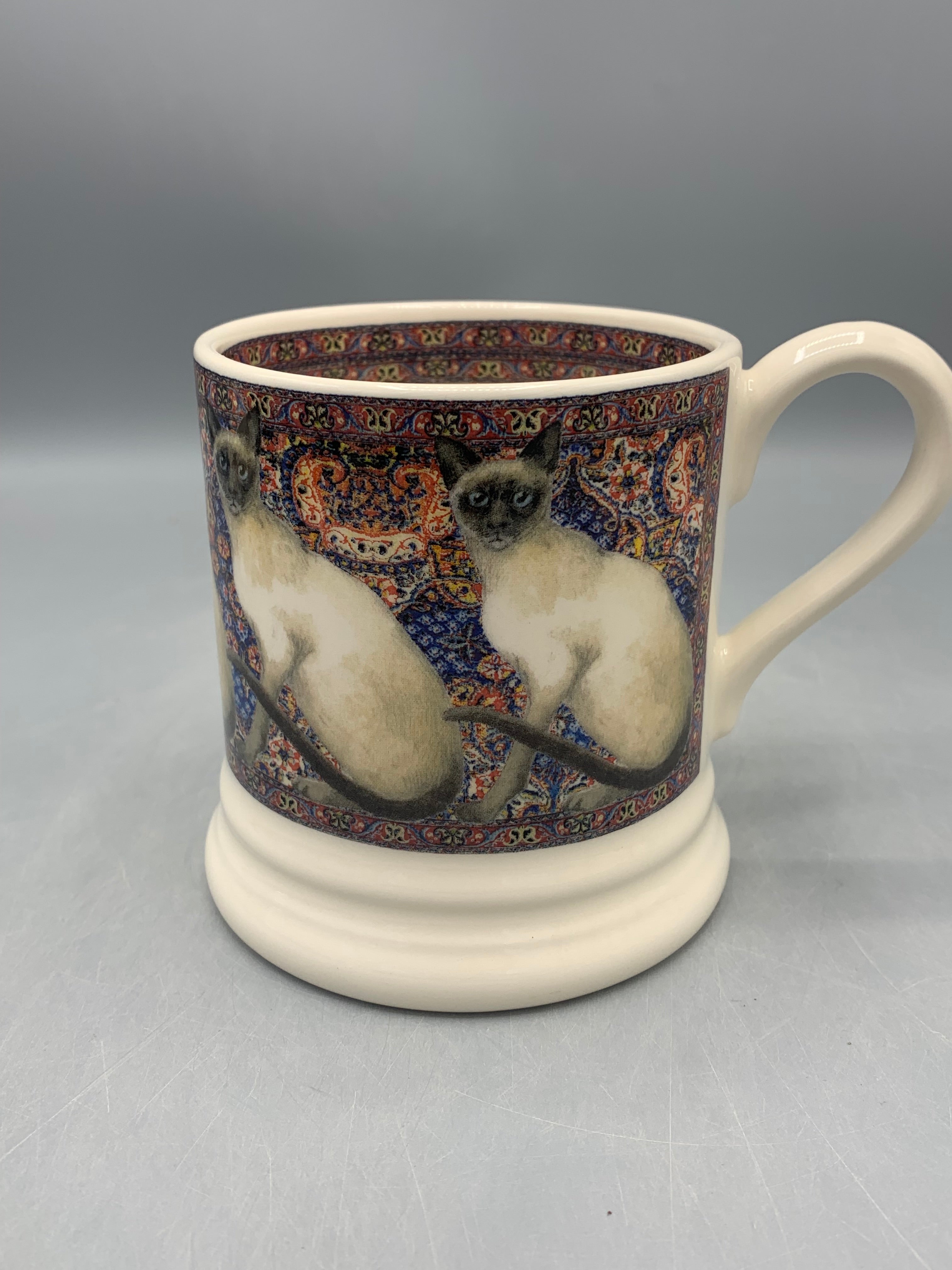 1/2 Pint Mug Siamese Cat