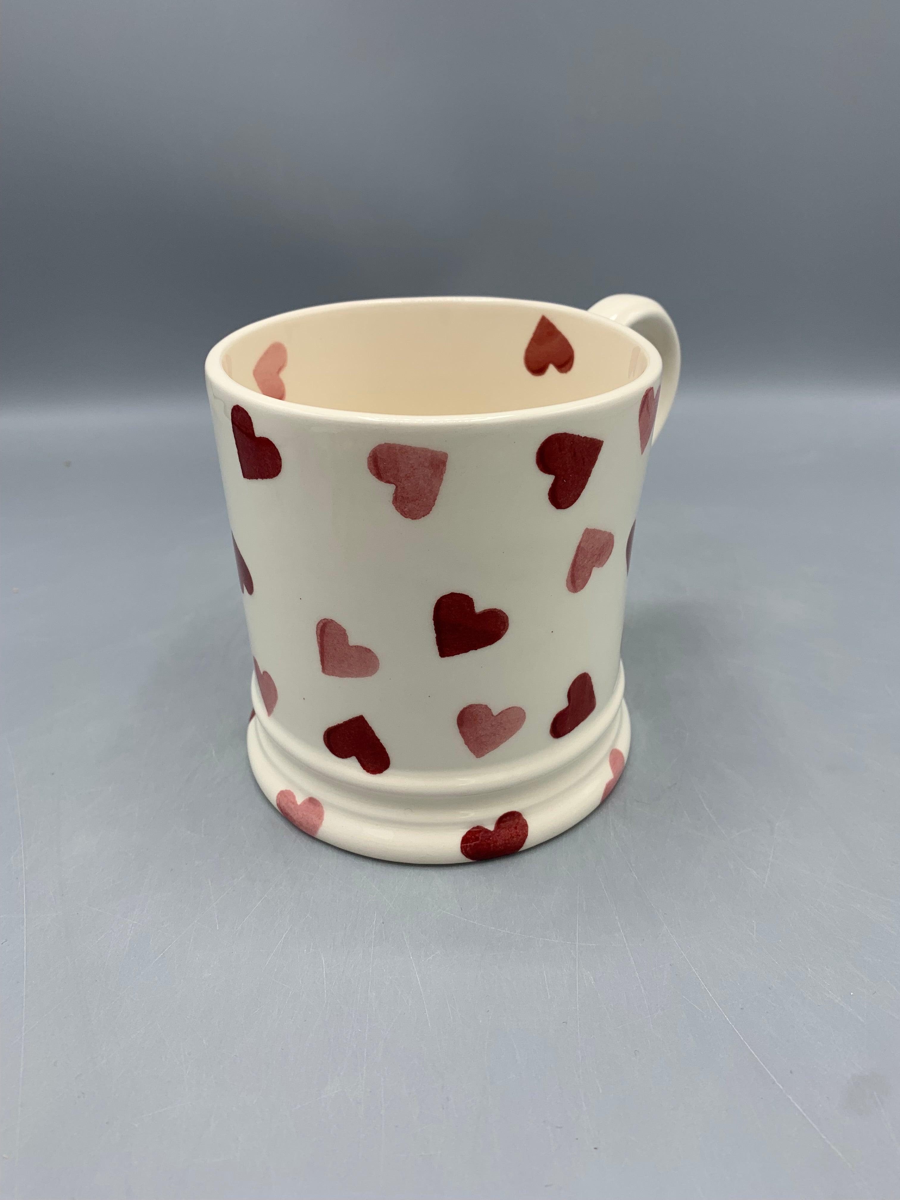 1 Pint Mug Pink Hearts