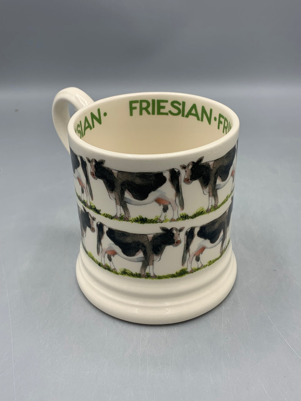 1/2 Pint Mug Friesian Cow