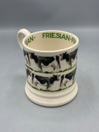 1/2 Pint Mug Friesian Cow