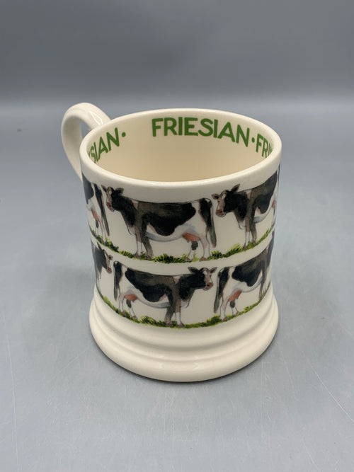 1/2 Pint Mug Friesian Cow