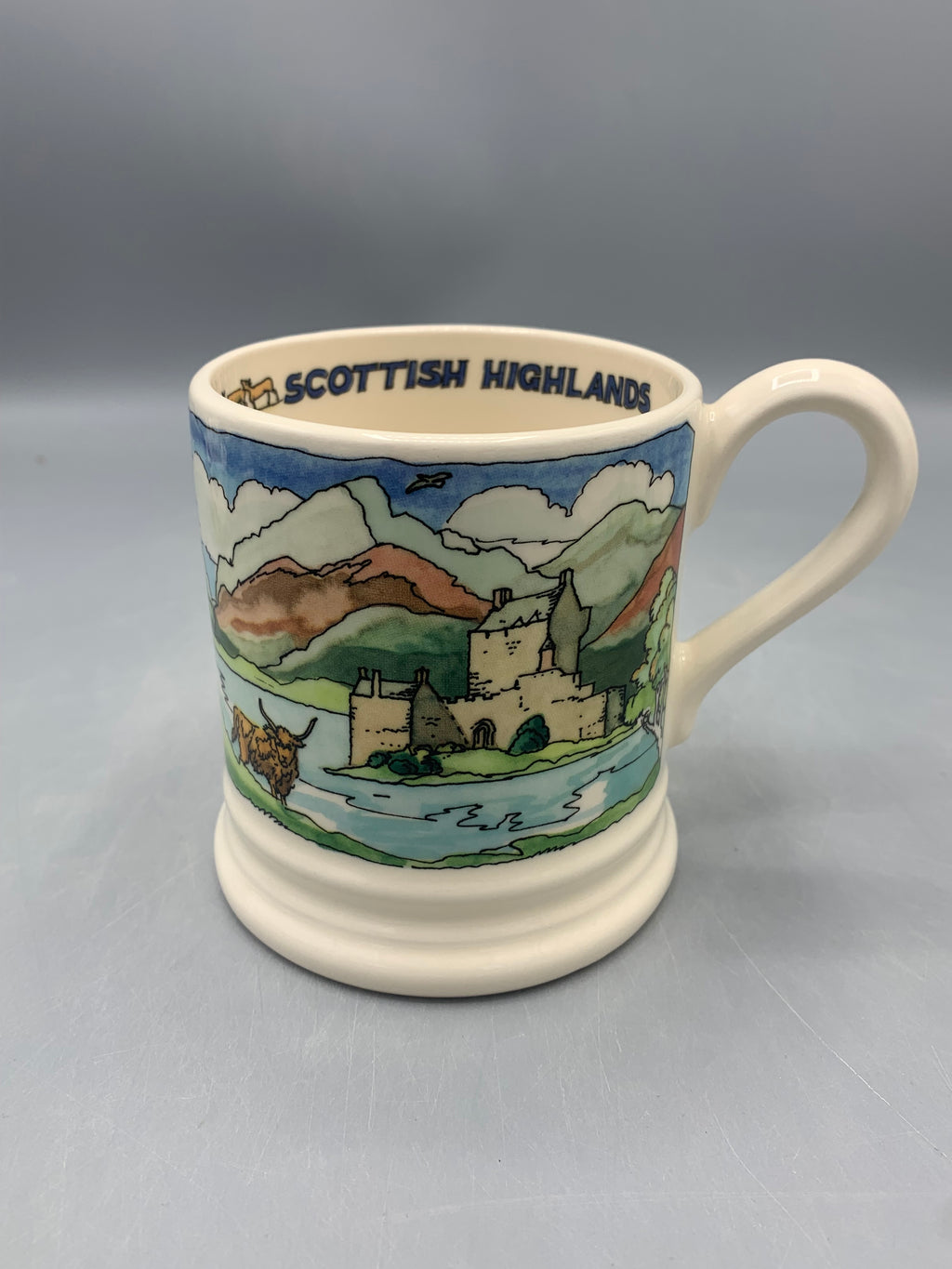 1/2 Pint Mug Scottish Highlands