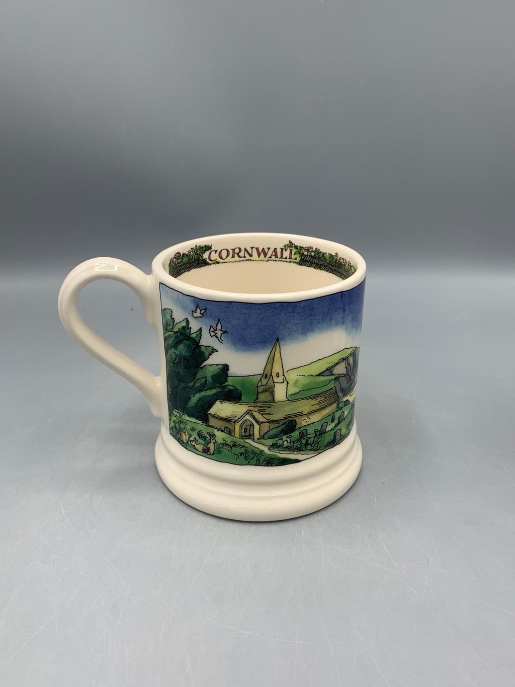 1/2 Pint Mug Cornwall, Cornish Beaches B Keus