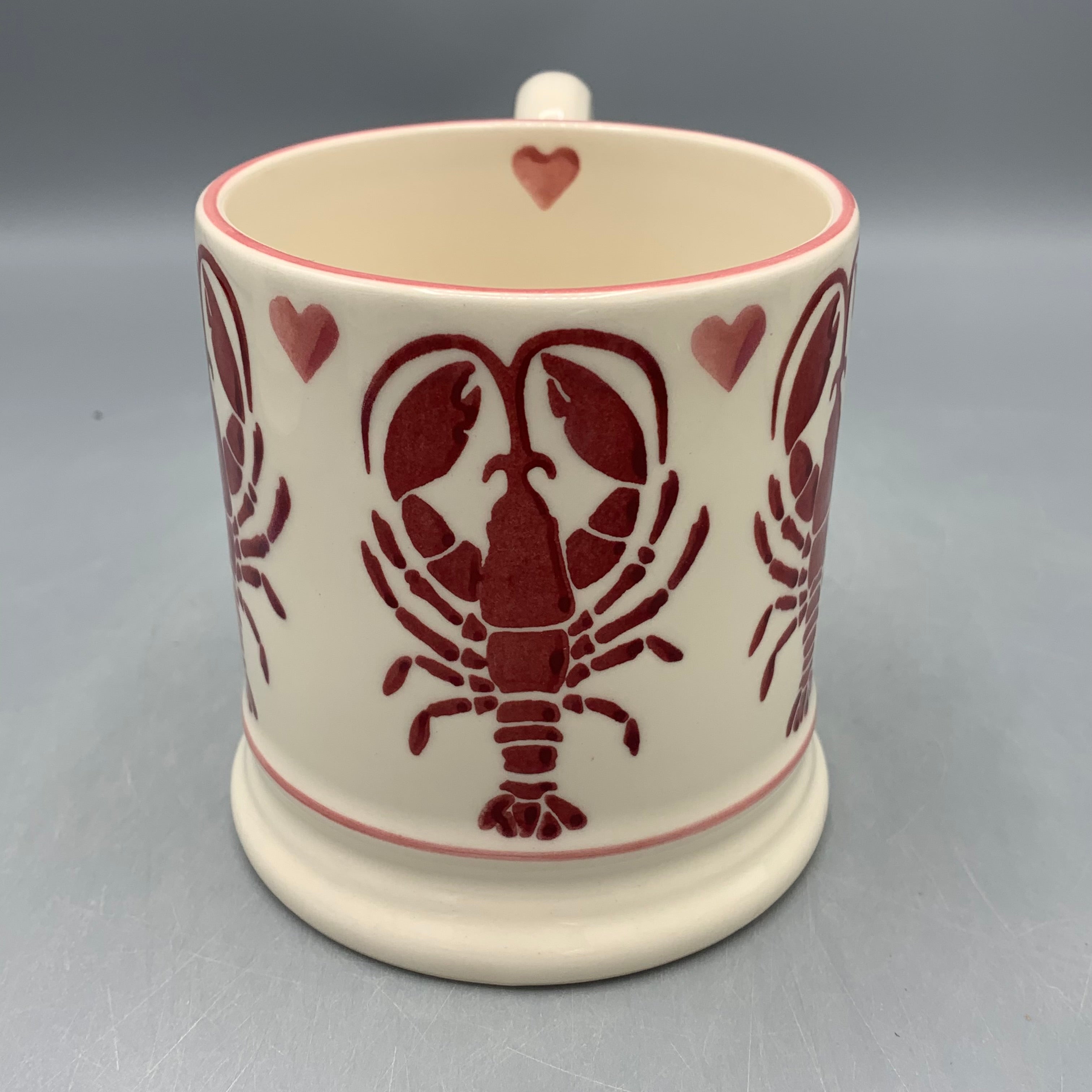 1/2 Pint Mug Lobster