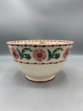 Large old bowl Pink Carnation