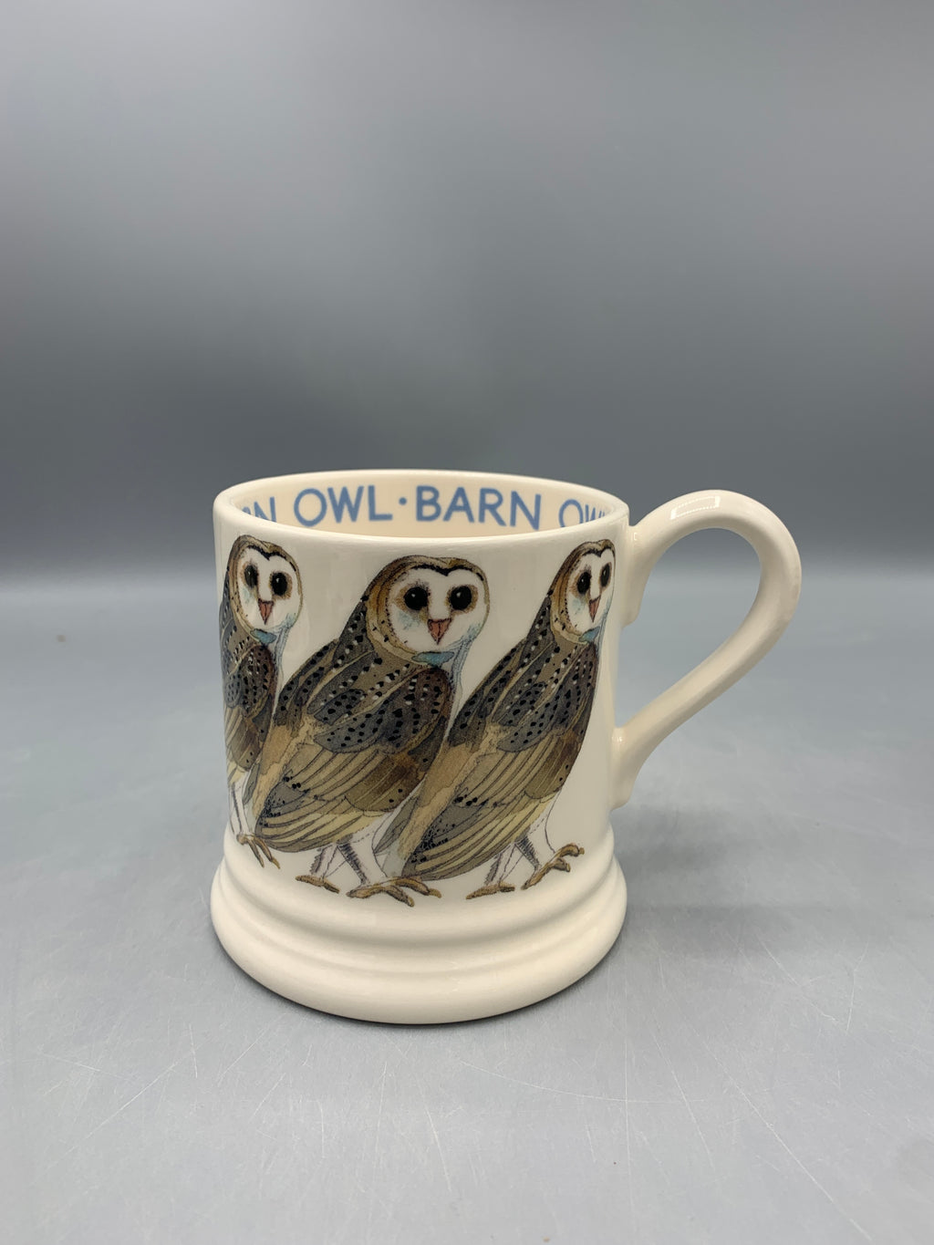 1/2 Pint Mug Barn Owl B Keus