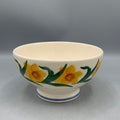 French Bowl Windblown Daffodils B Keus