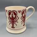1/2 Pint Mug Lobster