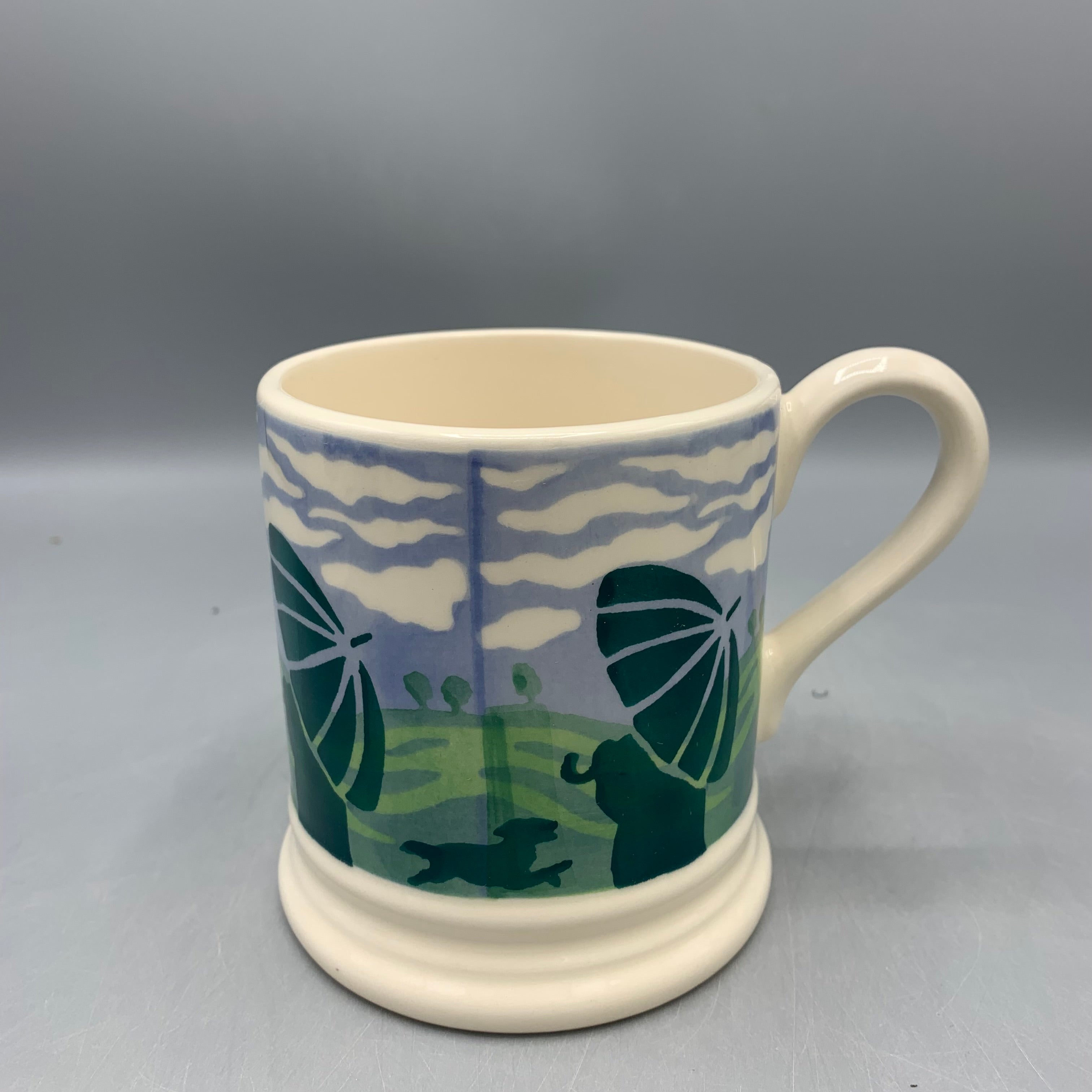 1/2 Pint Mug Rainy Dog Walks