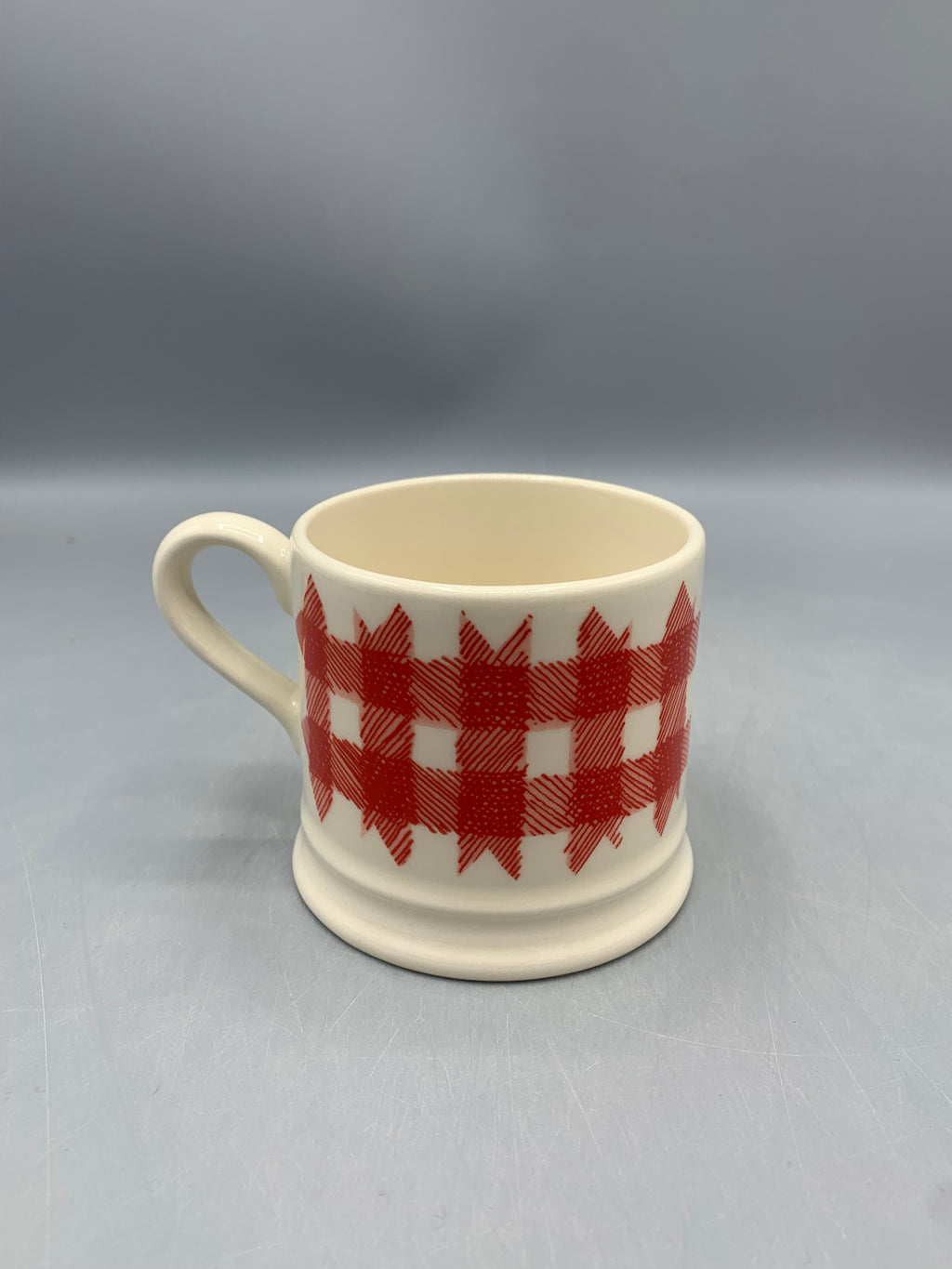 Small Mug Red Gingham B keus