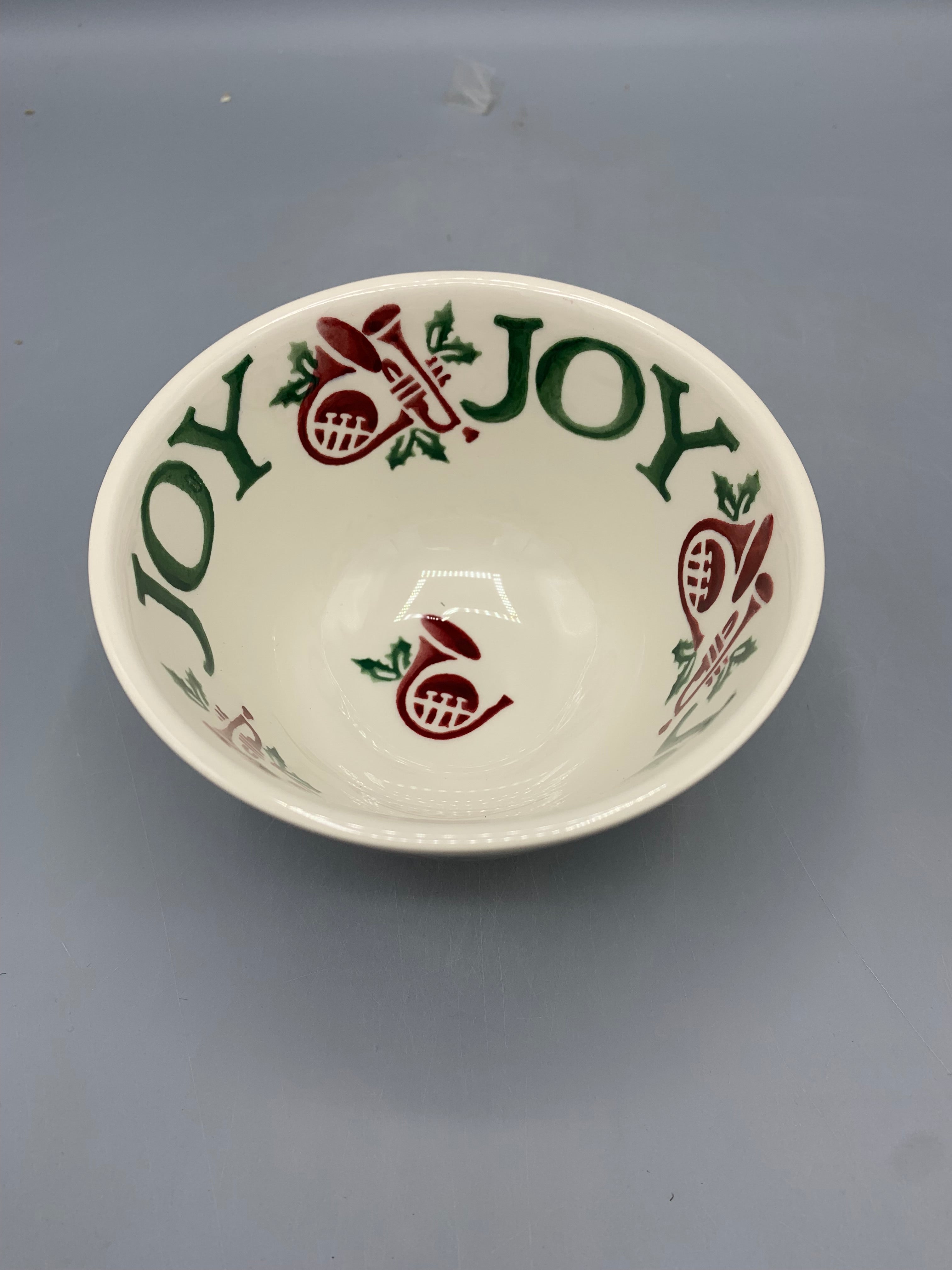 Small Old Bowl Christmas Joy