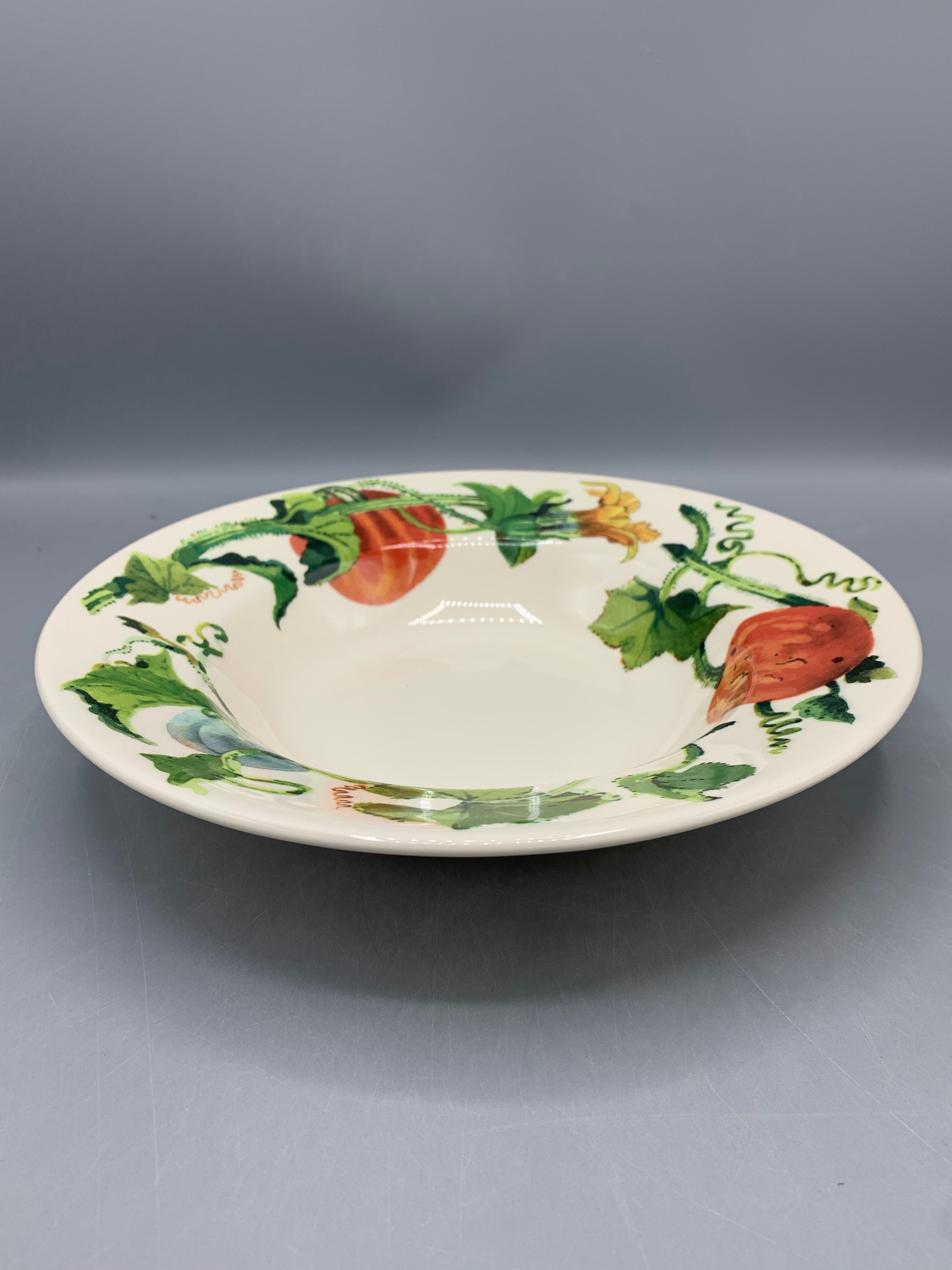 Soup Plate Pumpkins