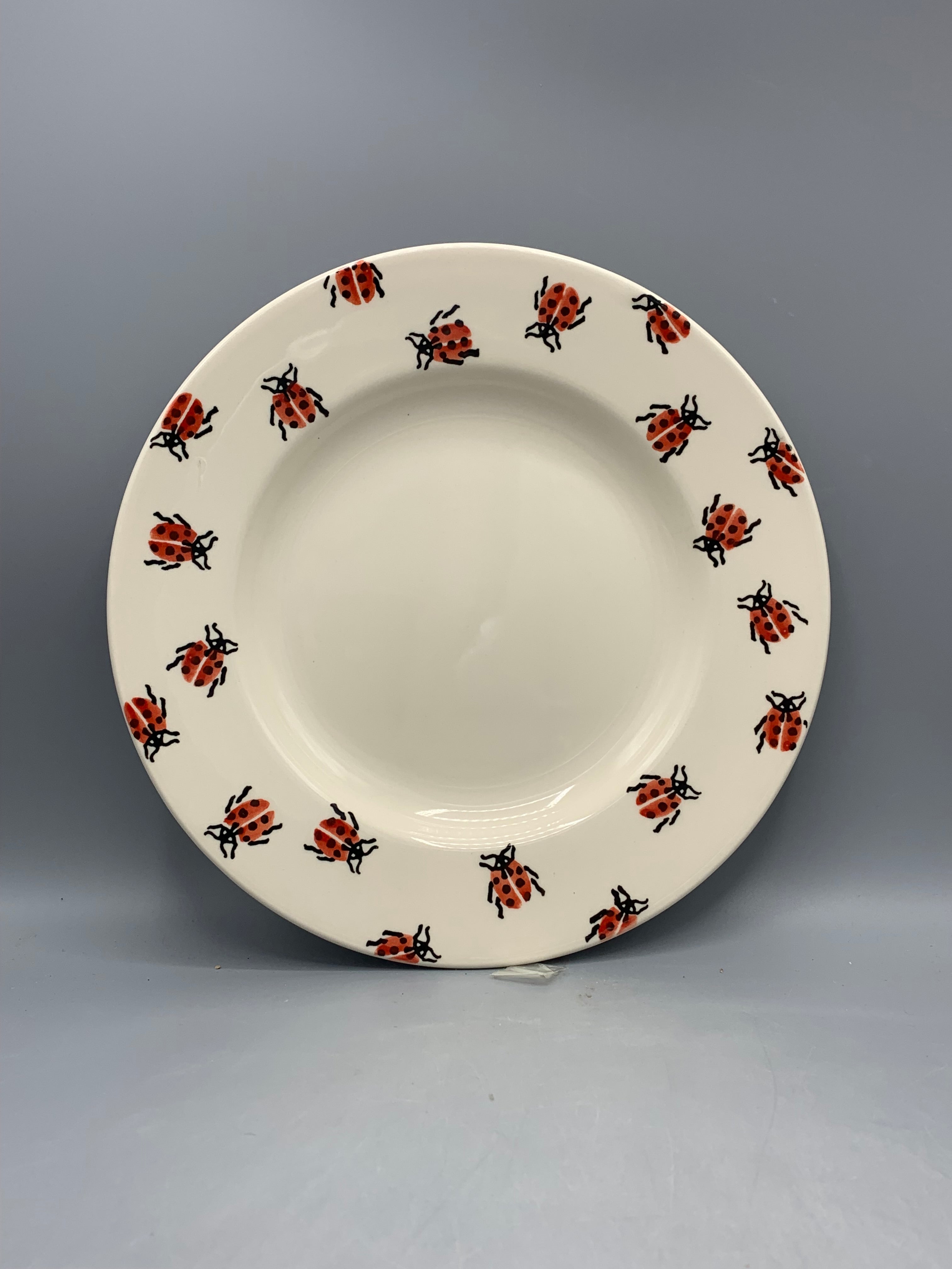 8 1/2 Inch Plate Ladybird