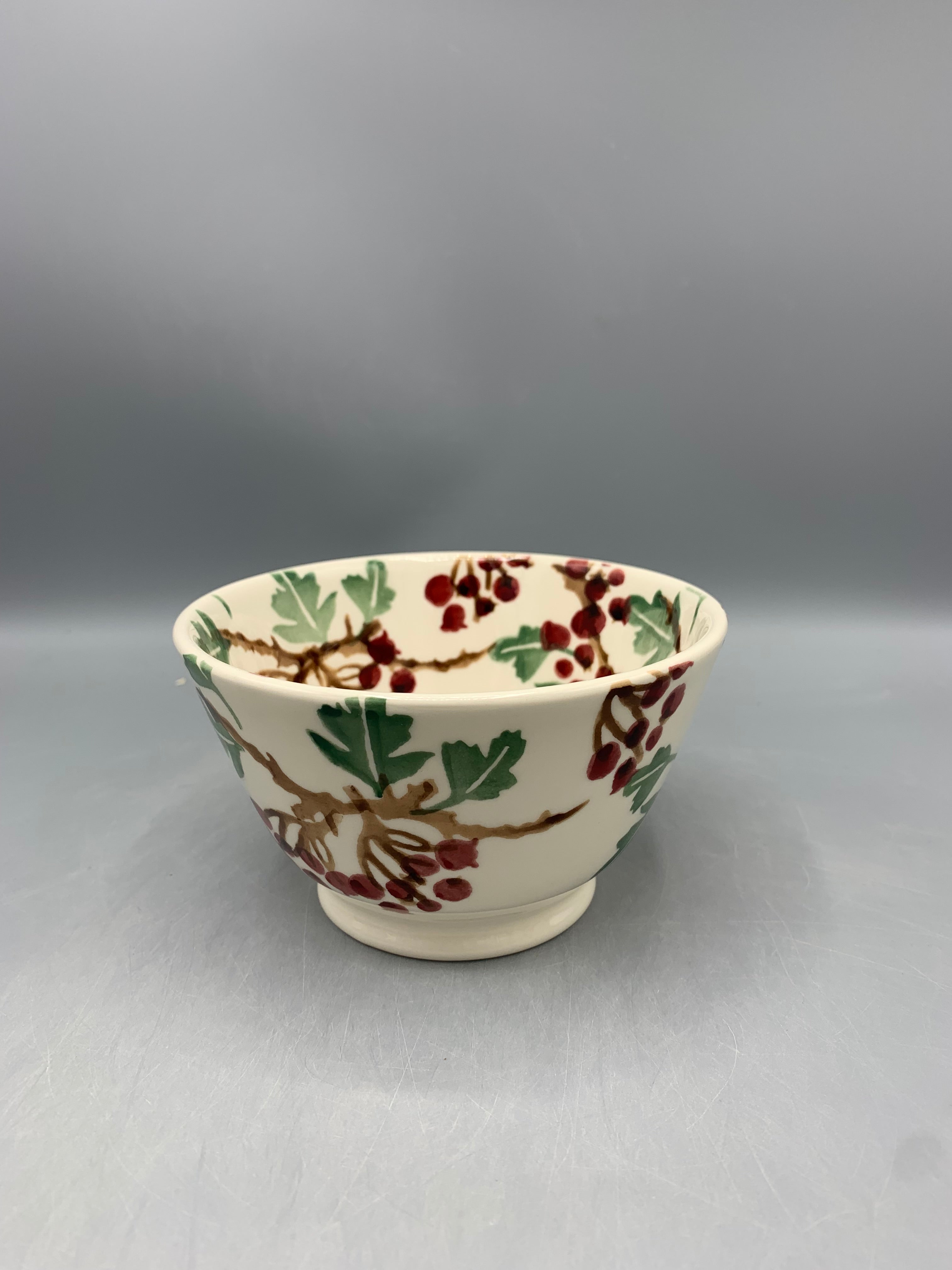 Small Old Bowl Hawthorn Berries
