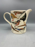 Large Straight Jug British Birds