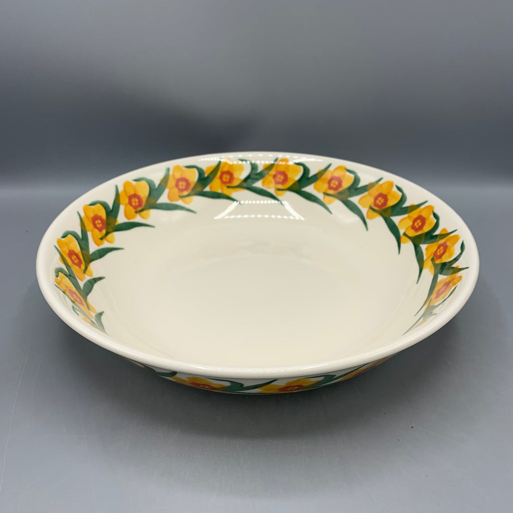 Medium Dish Windblown Daffodils B Keus