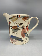 Large Straight Jug British Birds