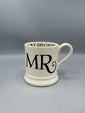 1/2 Pint Mug Black Toast Mr